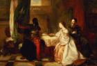 Othello Relating His Adventures to Desdemona, 1869 (oil on canvas)