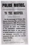 Police Notice to the Occupier Relating to Murders in Whitechapel, 30th September 1888 (print)