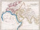 Map of Europe Northern Africa and Western Asia, Orbis Veteribus Notus, from 'The Atlas of Ancient Geography', by Samuel Butler, published in London, c.1829 (colour litho)