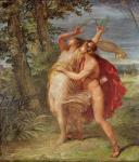 Apollo and Daphne (oil on canvas)