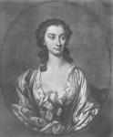 Portrait of Mrs Cibber (1714-66), actress and singer, engraved by John Faber (1684-1756), 1746 (engraving)