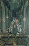 Organ panel depicting The Sitting of the Council of Trent in Trent Cathedral on 3rd and 4th December 1565, 1703 (oil on panel)