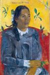 Vahine No Te Tiare (Woman with a Flower), 1891 (oil on canvas)