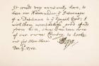 Handwriting and signature of Samuel Pepys, 1700 (pen & ink on paper)
