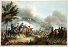 Battle of Salamanca, 22nd July 1812, etched by J. Clarke, coloured by M. Dubourg (aquatint)