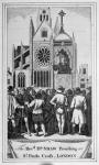 The Reverend Dr. Shaw Preaching at St. Paul's Cross, London, 1483 (engraving)