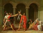 The Oath of Horatii, 1784 (oil on canvas)