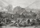Signing the Covenant in Greyfriars Churchyard, Edinburgh in 1638, from 'Scottish Pictures Drawn with Pen and Pencil', by Samuel G. Green, published in 1886 (litho)