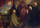 Andre Gide (1869-1951) and his Friends at the Cafe Maure of the Exposition Universelle of 1900, 1901 (oil on canvas)
