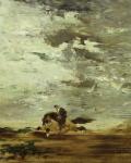 Horseman (oil on canvas)
