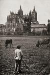 The Cathedral of León, Spain, c.1900.