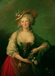 Elisabeth of France (1764-94) called Madame Elizabeth, c.1782 (oil on canvas)