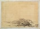 Fantastic Landscape, 1780-85 (wash with pencil on paper)