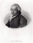 Portrait of Pierre Poivre (1719-86) (engraving) (b/w photo)