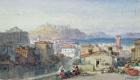 Naples, 19th century; watercolour;