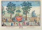 Procession of the Chariot of Agriculture after the 'Day of the Supreme Being', c.1794 (coloured engraving)