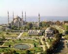 View of the Sultan Ahmet Camii (Blue Mosque) built 1609-16 (photo)