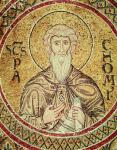 St. Pachomius (d.346) (mosaic)