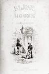 Title page of 'Bleak House' by Charles Dickens (1812-70) published 1853 (litho)