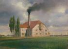 Ceramics Factory belonging to Ernst March, Sophienstrasse, Charlottenburg, Berlin, 1835 (oil on canvas)