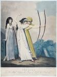 Archers, engraved by J.H. Wright (fl.1795-1838) and Conrad Ziegler, 1799 (aquatint)