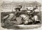 Medieval Tournament (woodcut)