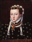 Portrait of Anne de Buren (oil on panel)