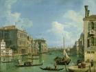 View of the Grand Canal (oil on canvas)