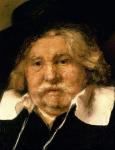 Detail of a Portrait of an old man, 1667 (oil on canvas) (see 42501)