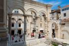 Peristyle or Perestil Square, Split, Croatia (photo)
