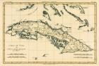 Cuba, from 'Atlas de Toutes les Parties Connues du Globe Terrestre' by Guillaume Raynal (1713-96) published 1780 (coloured engraving)