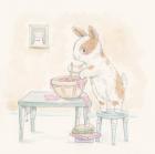 Bunny Cake Mix, 2016, (watercolour and pencil)