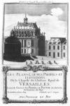 The Royal Chapel, illustration from 'Les Plans, Coupes, Profils et Elevations de la Chapelle du Chateau Royal de Versailles' (b/w photo)