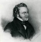 Portrait of Franz Schubert (1797-1828) (engraving)