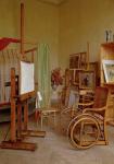 View of Renoir's studio, used from 1907 (photo)