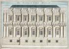 Banqueting House, Whitehall, from 'A Book of the Prospects of the Remarkable Places in and about the City of London', c.1700 (engraving)