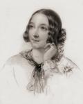 The Honourable Matilda Paget, 1837-1855. Maid of Honour to Queen Victoria. Drawn by J. Hayter, engraved by B. Eyles
