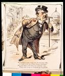 Caricature of Chester Alan Arthur, c.1883 (colour litho)