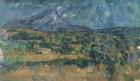 Mont Sainte-Victoire, c.1902-06 (oil on canvas)