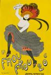 Poster for the Humorous Newspaper 'Le Frou Frou', after Leonetto Capiello. From Illustrierte Sittengeschichte vom Mittelalter bis zur Gegenwart by Eduard Fuchs, published 1909.