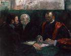 Examination at the Faculty of Medicine, 1901 (oil on canvas)