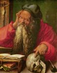 Portrait of Saint Jerome, 1521 (oil on panel)