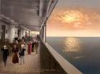 Konig Albert, Promenade Deck, North German Lloyd, Royal Mail Steamers, c.1890-c.1900