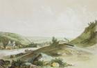 View of the Paris-Orleans Railway near Etrechy (colour litho)