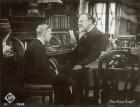 Still from the film "The Blue Angel" with Emil Jannings and Rolf Mueller, 1930 (b/w photo)