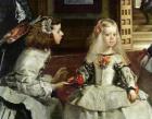 Las Meninas or The Family of Philip IV, c.1656 (oil on canvas) (detail)