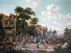 Village Festival, 1716 (oil on canvas)