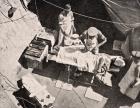Field surgery on Gallipoli Peninsula, Turkey, 1915, from 'The War Illustrated Album deLuxe', published in London, 1916 (litho)