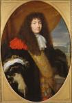 Portrait of Louis XIV (1638-1715), King of France and Navarre, in front of the Tuileries, c. 1643, (oil on canvas)