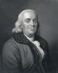 Benjamin Franklin, 19th Century (engraving)